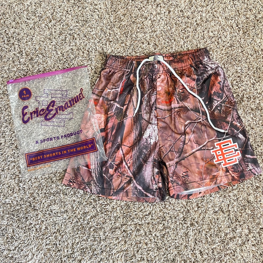 Eric Emanuel Brown Athletic Shorts